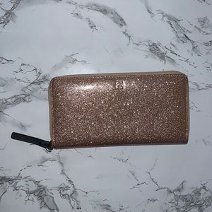 Kate Spade Glitter Ziparound Wallet
